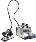 Battistella VAPORINO Maxi INOX L Générateur de vapeur avec station de repassage en fer et téflon – argenté