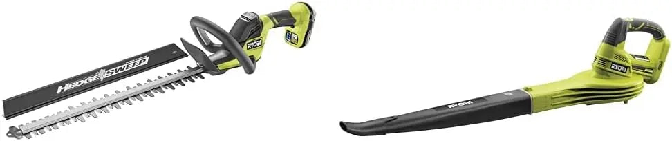 Ryobi Taille-Haies 18V OnePlus - Linea - 50 cm - 1 Batterie 2.0 Ah - 1 Chargeur - RY18HT50A-120 – 2,0 Ah, gris