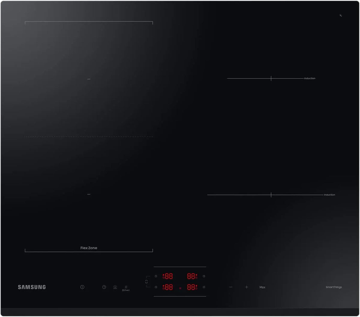 SAMSUNG Plaque induction NZ64B5045GK 1 zone modulable Boosters – 7400 Watts, noir