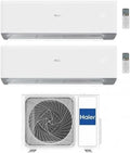 Haier REVIVE climatiseur dual split 9000+12000 BTU WI-FI intégré – gris