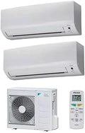 Climatiseur Dual Split 9000 + 12000 BTU – gris