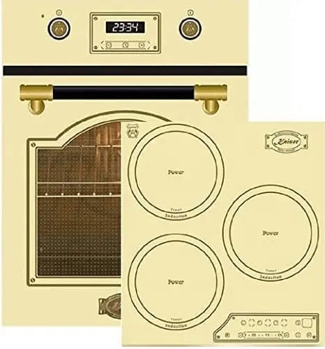 Kaiser EH 4796 ElfAD+KCT 4795 ElfFI AD - Four rétro encastrable 45 cm - Autonome - 50 l - 9 fonctions + – 1,5 kW / 2,0 kW