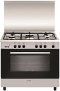 Piano De Cuisson 104l 5 Feux Inox - GA 960 MIX 2 – 2 kW / 3,8 kW, argenté