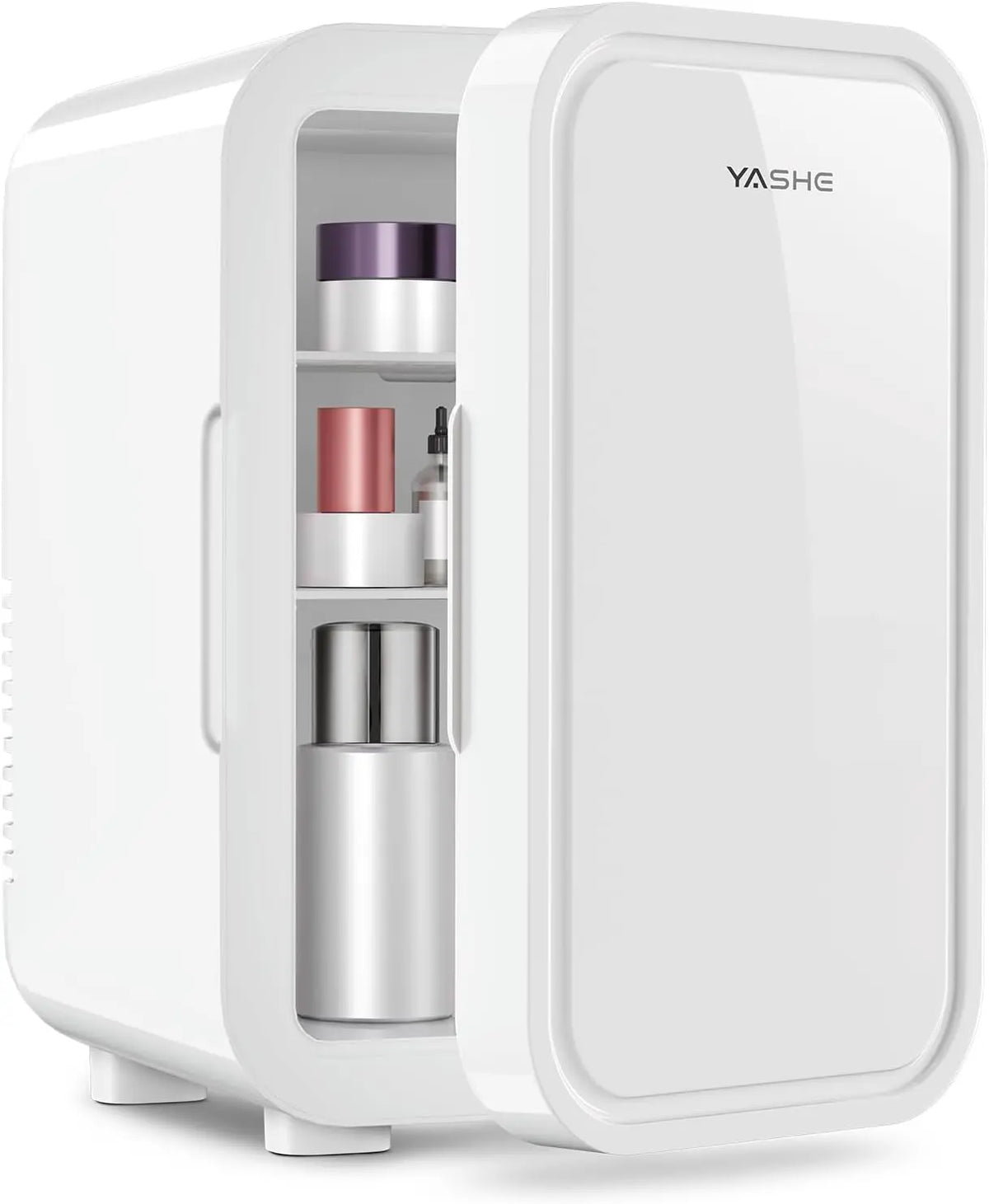 YASHE Mini réfrigérateur – 6 L, blanc