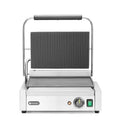 HENDI Gril de Contact Électrique – 2200 W, argenté