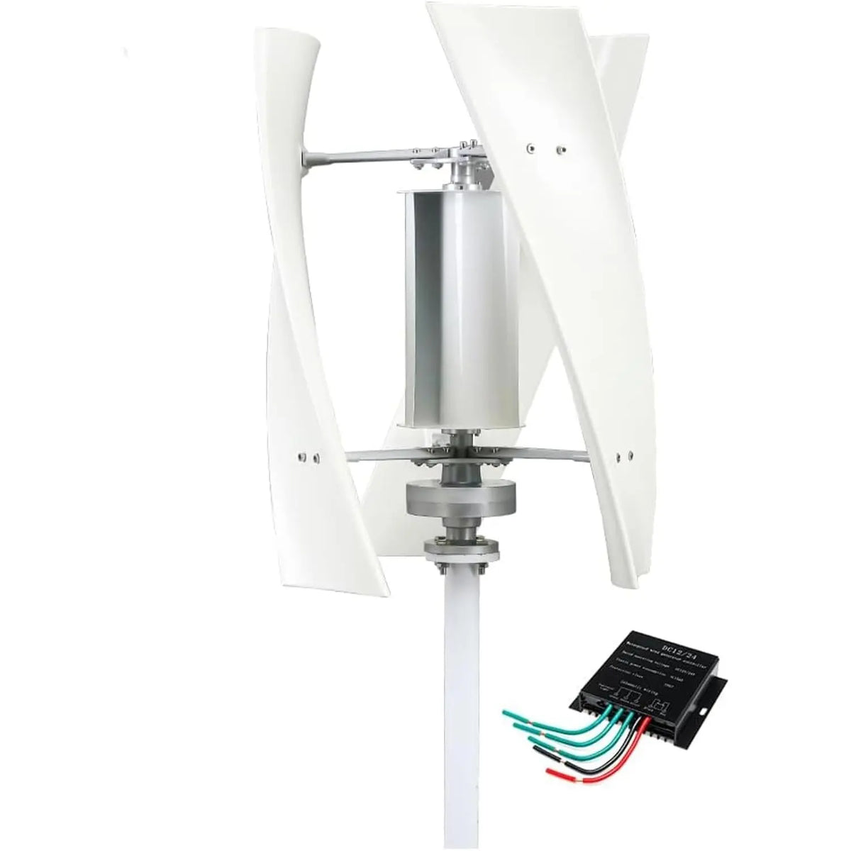 Éolienne verticale 5000W générateur électrique – gris