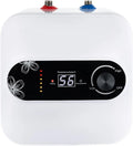 Chauffe-eau et petit chauffe-eau sous évier de 8 l - Résistant à la pression - 1500 W - Température – noir/gris