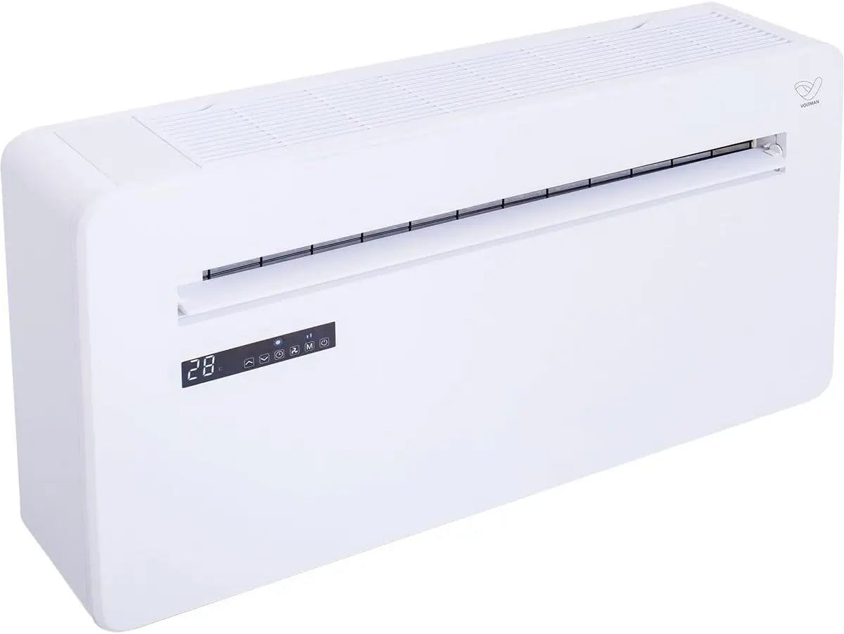 Voltman - Pompe à chaleur Climatiseur Monobloc intérieur Wifi KUB-E+ 8000BTU – blanc/gris