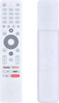 Nouvelle télécommande RC112AW RC112GHW RC112A pour Thomson OLED Smart Android téléviseur 43UA5S13W – blanc/gris