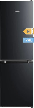 Comfee' 174L Frigo Congelateur réfrigérateur – noir/gris