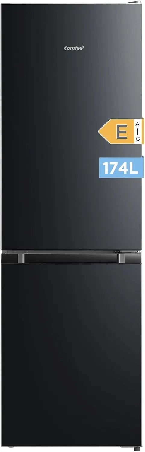 Comfee' 174L Frigo Congelateur réfrigérateur – noir/gris
