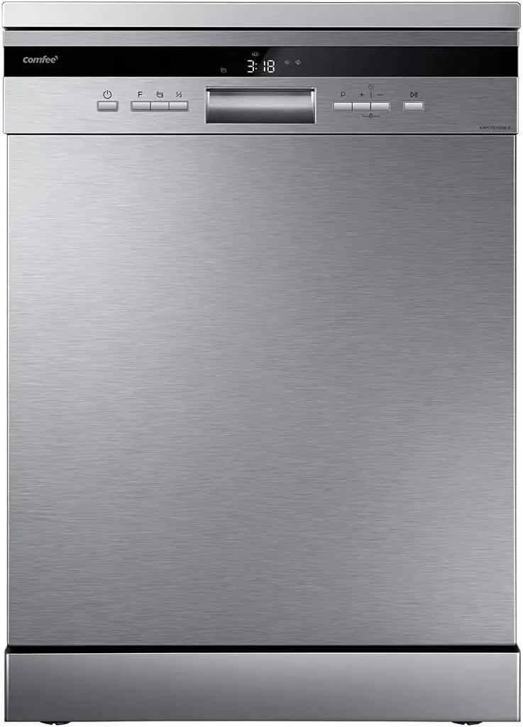 COMFEE' FD1435E-X Lave-vaisselle Pose Libre 14 Couverts – gris