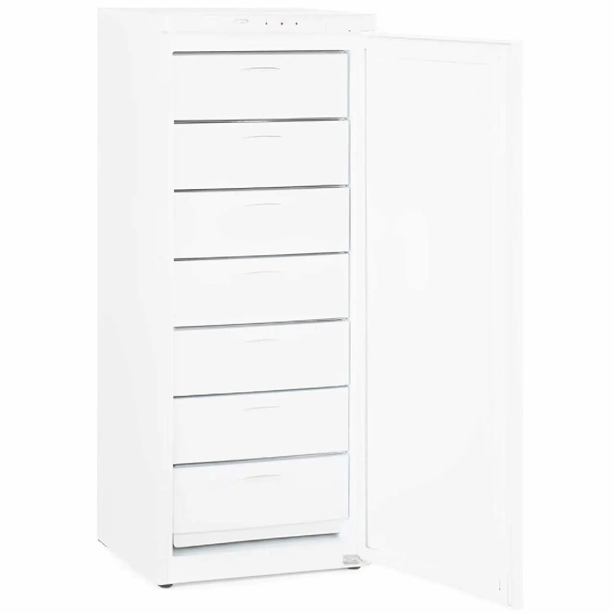 MBH - Congélateur Vertical Professionnel 157 L 7 Tiroirs pour Hôtellerie. Armoire Congélateur – 120 W, 50 Hz, gris