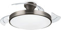 PHILIPS Plafonnier LED Atlas 28W avec ventilateur 35W – 28 W / 35 W, gris