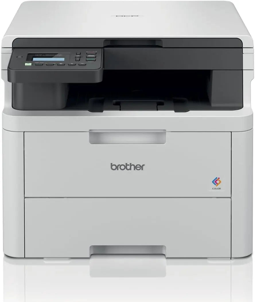 Brother DCP-L3520CDWE Imprimante Laser Couleur Multifonction 3 en 1 Impression/Copie/Scan - Recto-Verso – 5 GHz, gris