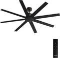 CREATE / WIND INDUSTRIAL XL/Ventilateur de plafond noir avec télécommande / 40W