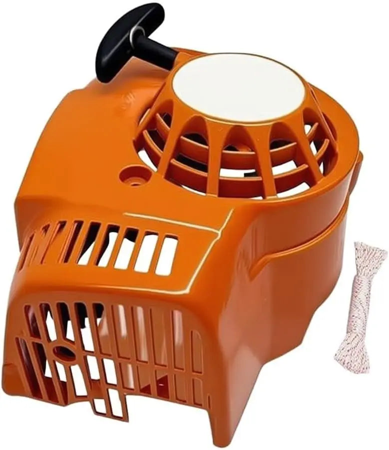 Lanceur moteur plastique dur pour souffleuse à neige – orange/rouge