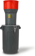 EBERTH Moulin à Céréales Électrique – 1000 W, 25 L / 6 Litres, argenté