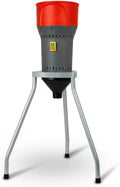 EBERTH Moulin à Céréales Électrique sur Pied – 1000 W, 6 L, argenté