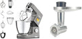 Kenwood Titanium Chef Pâtissier XL KWL90.034SI – 1400 W, 7 L, 25 x 16 x 25 cm, argenté