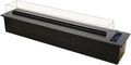 Cheminée électrique à vapeur d'eau Cheminée à vapeur d'eau – 1500 w, noir/gris