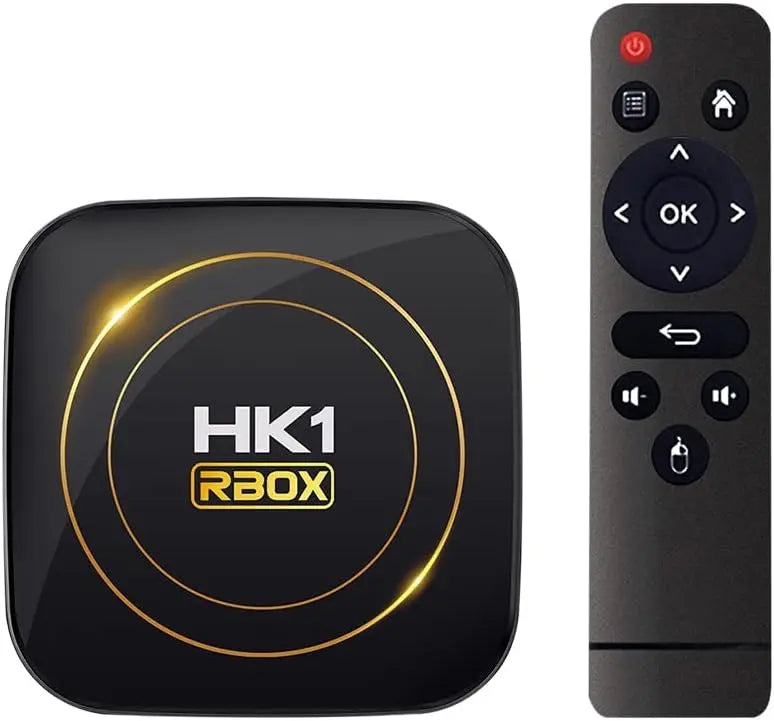 Android 12.0 téléviseur Box – H618, H.265, 2,4 GHz / 5,8 GHz, 4 Go / 64 Go, noir