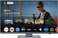 Antarion téléviseur connecté 18,5' 47cm Google téléviseur - 12/24/220V - Bluetooth & Lecteur DVD – 13 W, noir