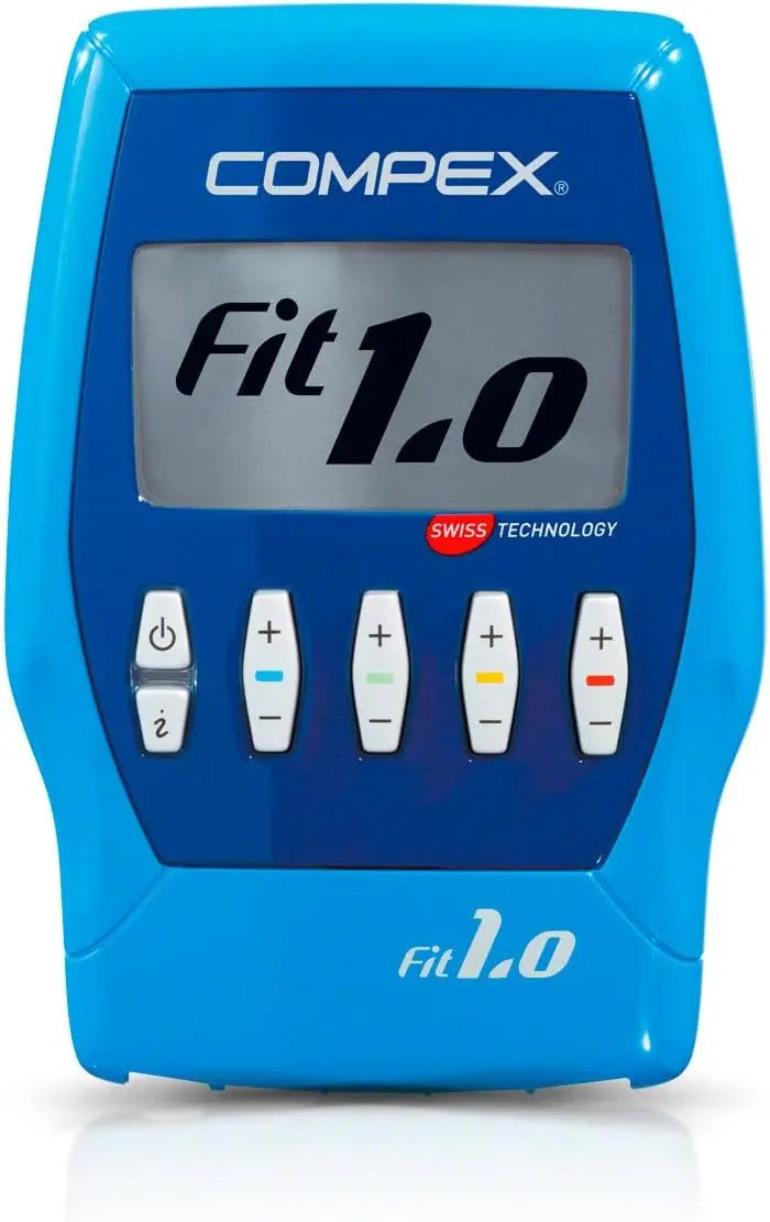 Compex - Electrostimulateur Musculaire Fit 1.0 avec 4 canaux indépendants - 999 Niveaux d'intensité - 10