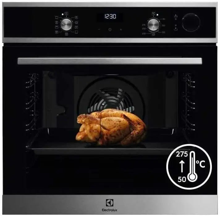 Electrolux Four électrique encastré EOC5H40X – 2780 W, 72 l, argenté