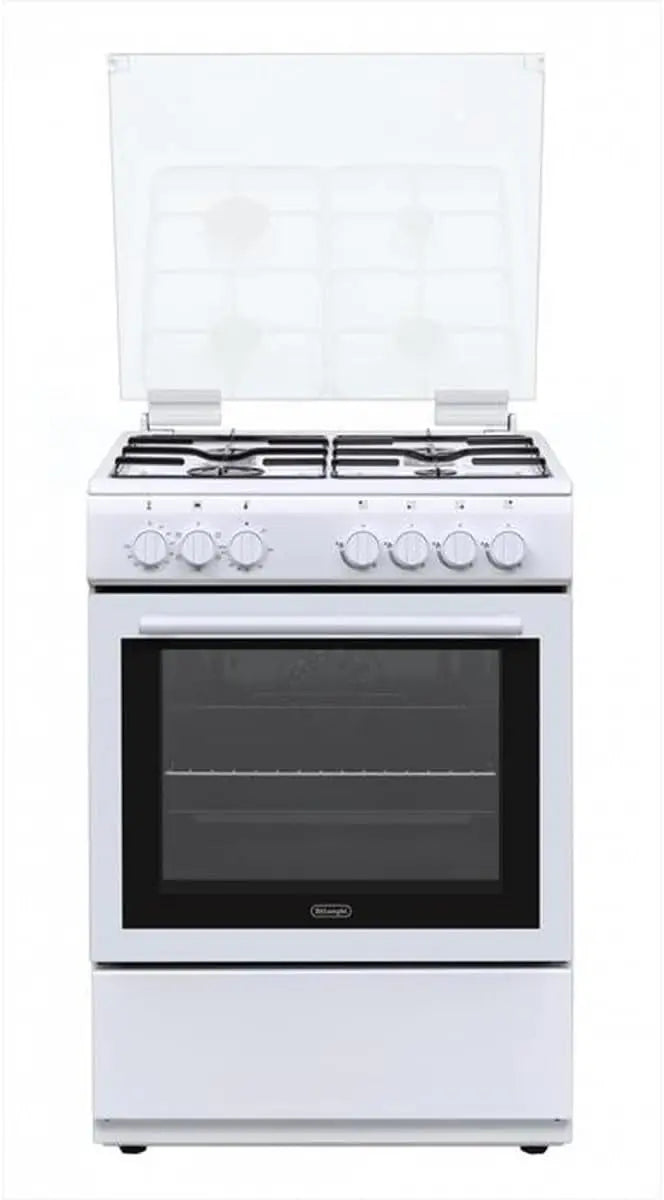 DL 664 EW Cuisinière à gaz avec four électrique – 0,87 kWh, 60 x 60 cm, blanc