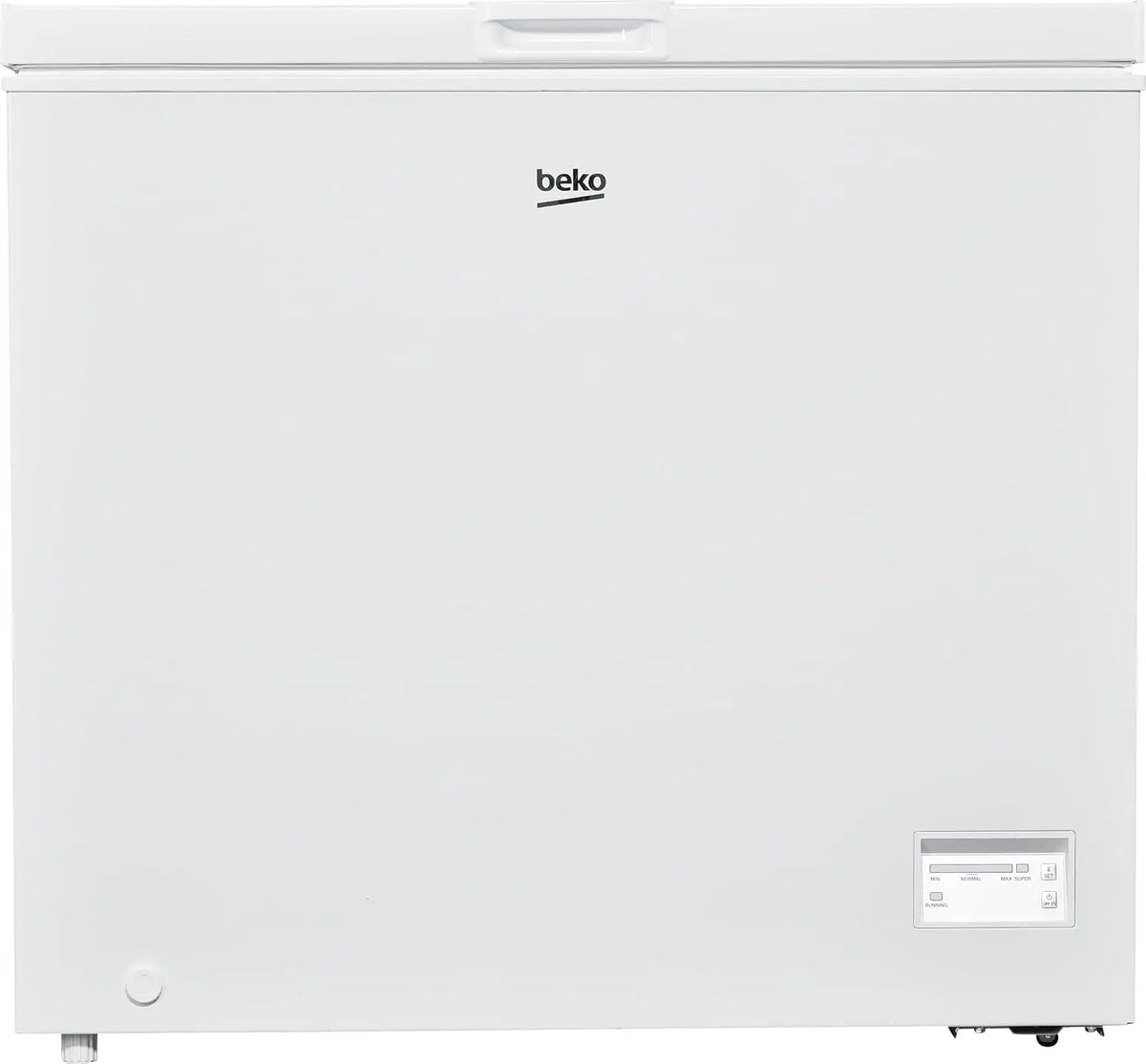 Congélateur coffre BEKO CF200EWN – 198 l, gris