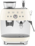 Smeg Machine à Café Expresso Manuelle EGF03CREU – 1350 W, 1 L, crème