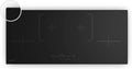 Klarstein Velaire Plaque Induction 90cm - 4 Zones – 7000 W, noir