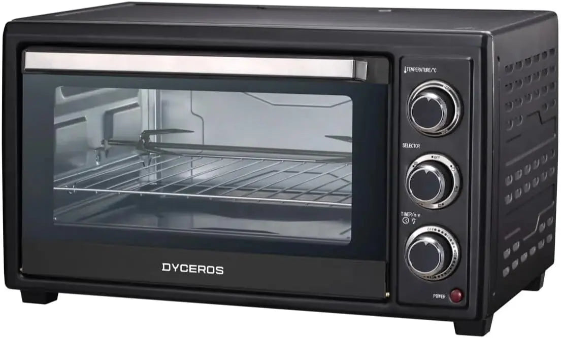Four Électrique Table 35L Chaleur Tournante Rôtissoire 1500W – gris/noir