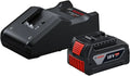 Bosch PRO Kit de batteries Batteries et chargeurs – 4,0 Ah, noir/gris