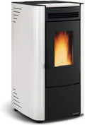 Nordica Extraflame spa Poêle à granulés Ketty Blanc - C/Cron.-Kw 7 –3 - Grille fonte