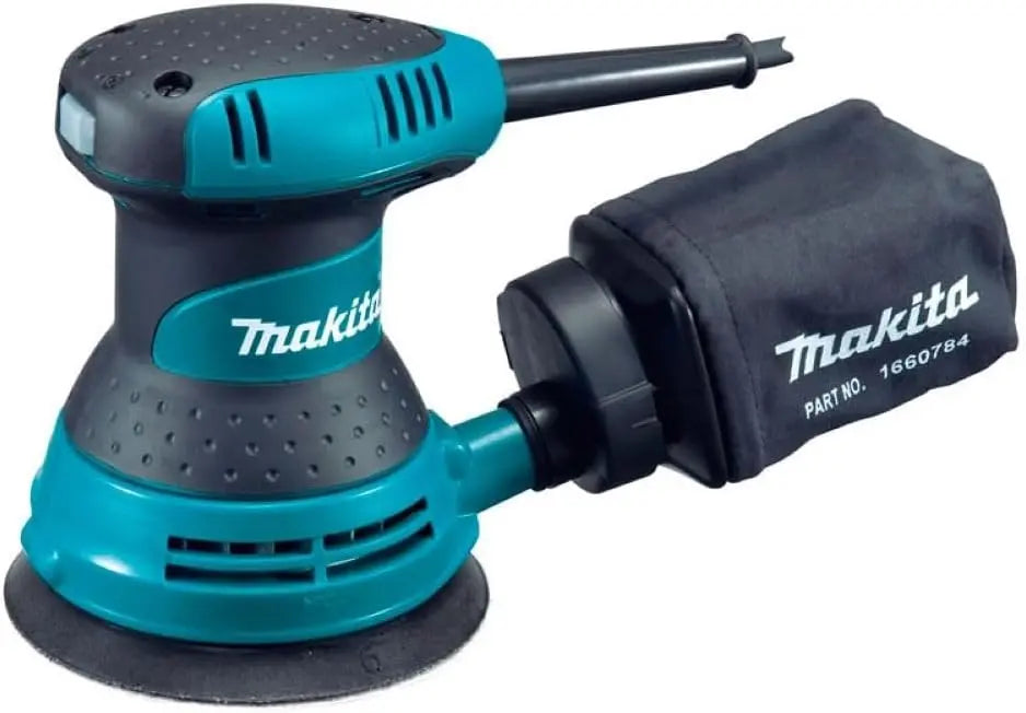 Ponceuse orbitale aléatoire 300W Ø 125mm - MAKITA BO5030 – bleu/gris