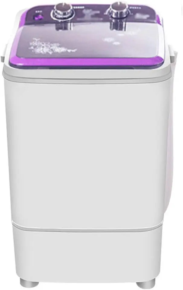 Mini Machine À Laver Semi-Automatique À Seau Simple De Grande Capacité De 7 Kg – 250 W, 400 * 375 * 630 MM, 50 HZ, gris/bleu