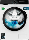 Cecotec Lave-linge à chargement frontal de 12 kg Bolero DressCode 121000 A. 2000 W – noir/gris
