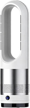 Ventilateur tour sans pales chaud et froid de 45,7 cm avec oscillateur – 40 W / 1400 W, 50 Hz, gris