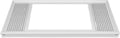 Extracteur d'air Ventilateur de Ventilation et d'éclairage 2 en 1 intégré au Plafond Ventilateur – gris