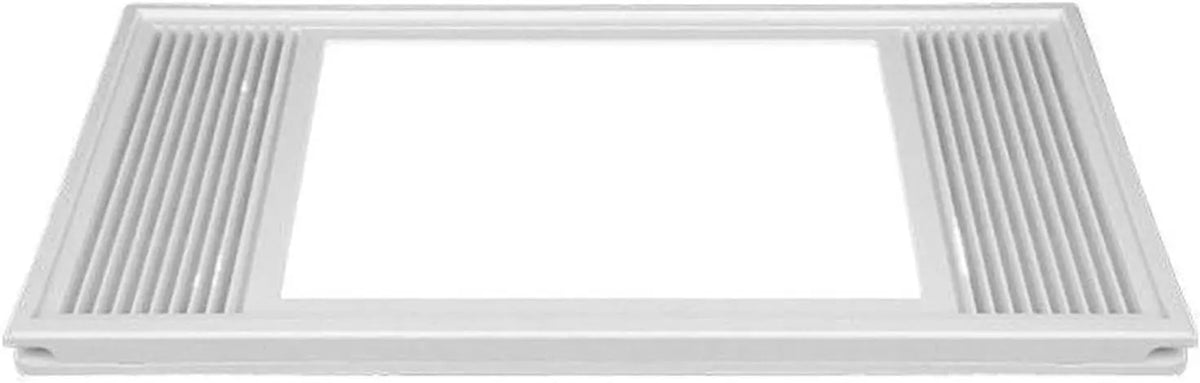Extracteur d'air Ventilateur de Ventilation et d'éclairage 2 en 1 intégré au Plafond Ventilateur – gris