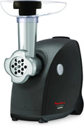Moulinex - Hachoir à viande avec fonction découpe légumes - 2000w – noir/gris