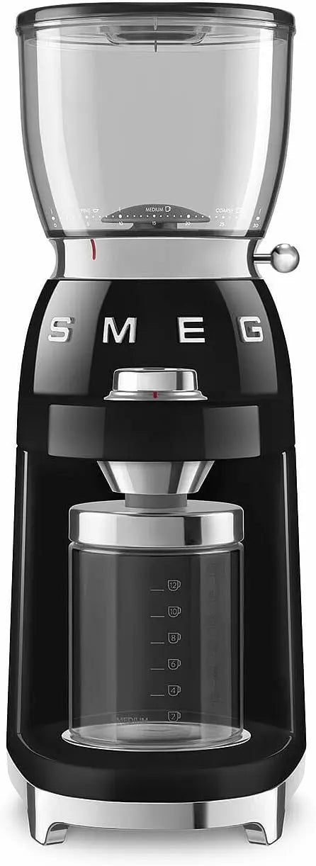Smeg Moulin à Café CGF11BLEU – 150 W, noir