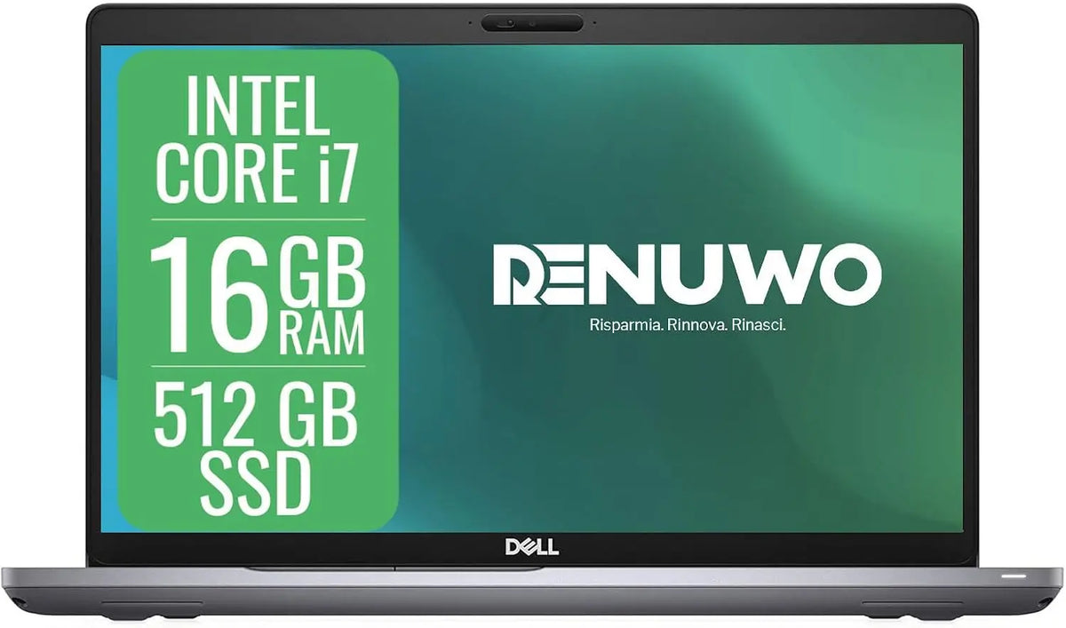 Dell Precision 3551 Ordinateur portable 15,6' FHD – 5,0 GHz, 16 Go / 512 Go, noir
