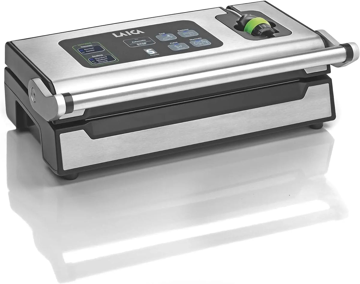 Laica VT3240 XPro Machine d'emballage sous vide professionnelle 22L/Min – 130 W, 28 x 600 cm, 50 Hz, gris