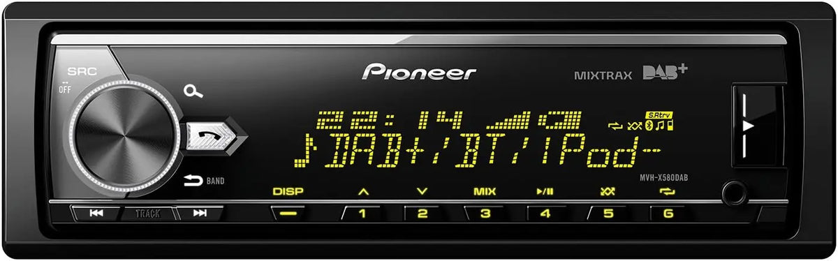 Pioneer MVH-X580DAB équipement multimédia pour véhicule – noir/gris