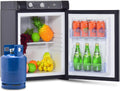 SMETA Frigo Camping Gaz réfrigérateur – 40 L, noir