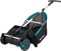 Gardena Aspirateur de Feuilles et pelouse mécanique – noir/gris