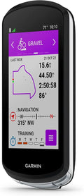 Garmin Edge 1040 Ordinateur de vélo Solaire GPS avec capacité de Charge Solaire – noir